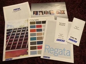 Fiat Regata Brochure Pack 1986 - UK issue, 7 items inc Prices - Picture 1 of 2