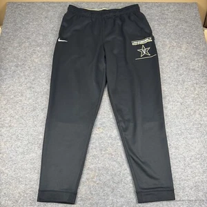 Nike Vanderbilt Commodores Football Sweatpants Joggers Black Team Issued Mens XL - Picture 1 of 15