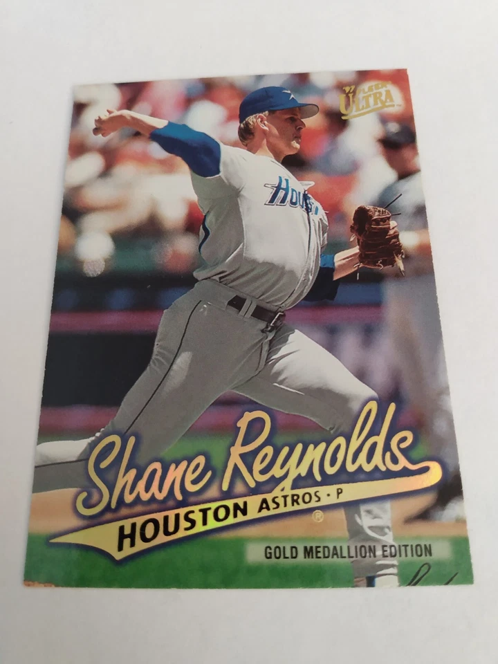 1997 Ultra Gold Medallion #G211 Shane Reynolds Houston Astros Bastrop LA - Image 1 of 1
