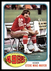 1976 Topps Steve Mike-Mayer RC San Francisco 49ers #58 - Picture 1 of 2