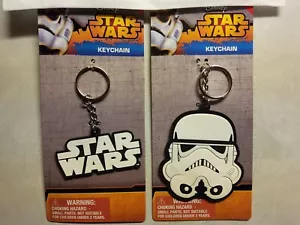 PORTACHIAVI STAR WARS: STORMTROOPER E LOGO, NUOVO SU CARTONCINO! - Foto 1 di 1