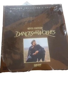 DANCES WITH WOLVES Laserdisc Limited Box Set Collector's Edition BRAND NEW - Picture 1 of 11