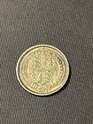 1887 Queen Victoria Jubilee Head Silver Sixpence Coin Higher Grade (10580)