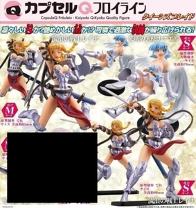 SET OF 3 - Queen's Blade Capsule Q Fraulein - Reina Nanael Figure Lewd Waifu Toy - Picture 1 of 2
