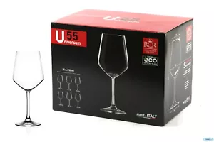 N.6 Calici Calice RCR Universum 55 cl Vino Rosso Bianco Spumante Champagne h=22 - Picture 1 of 1