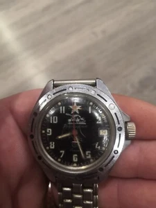 Watch USSR Commander Military Soviet Komandirskie Vostok Wostok Rare Vintage - Picture 1 of 10