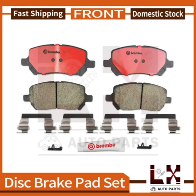 Brembo 1 Front Brake Pad Fits 2005-2010 Chevrolet Cobalt 2007-2009 Pontiac G5 - Image 1 of 3