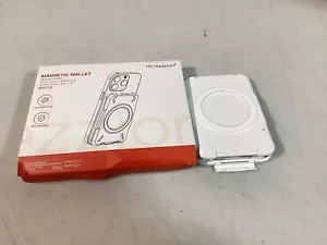 PROfezzion 2-in-1 for MagSafe Wallet Stand, RFID Blocking Magnetic Card White - Picture 1 of 1