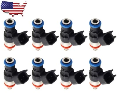 Inyectores de combustible 8 piezas nuevos 0280158051 para Chevrolet Camaro 2010-2015 6,2 L V8 FJ998 Foto 1 de 4