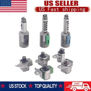 Set of 8 Solenoids Fits Nissan Maxima Quest Altima Renault Laguna RE5F22A AF33-5 - Picture 1 of 12