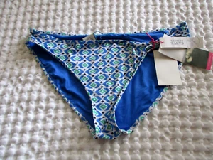 Carve Designs Sanitas Wende-Bikinihose Damen Gr. L Teal Blue Print - Bild 1 von 7