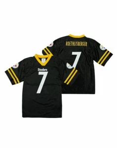 NFL Football Youth Pittsburgh Steelers Ben Roethlisberger #7 Dazzle Jersey - Picture 1 of 7