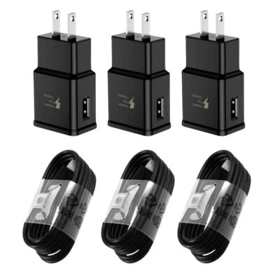 Cable de carga de teléfono tipo C bloque cargador rápido para Samsung Galaxy S22 S21 S10+ Foto 1 de 4