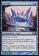 1x FOIL Ice Cage M11 MtG Magic Blue Common 1 x1 Card Cards