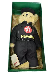 Oso de peluche Texaco Havoline Speedy Plush Auto Racing 15" 4ª edición 2000 - Imagen 1 de 11