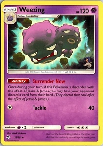 Weezing HIdden Fates 29/68 Rare 2019 Pokemon Card TCG CCG - Picture 1 of 2