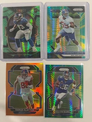 2022 Select Dragon Scale /89 Evan Neal 21 Slayton Orange /249 Barkley Hyper /175 - Image 1 of 2