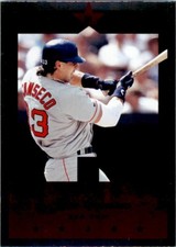 1997 Donruss Elite Jose Canseco . Boston Red Sox #52