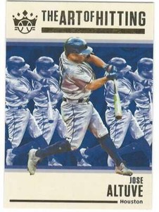 JOSE ALTUVE 2021 Panini Diamond Kings The Art of Hitting #9 Astros  ID:12492
