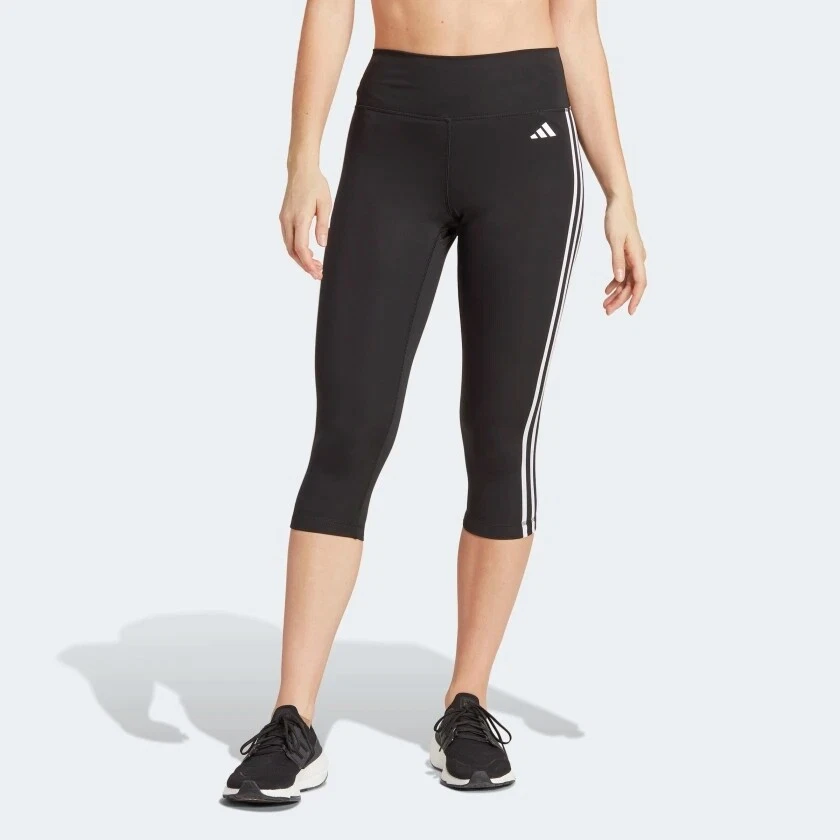 adidas Damen Sport Fitness Aero Ready 3/4 Capri Tight Leggings Hose Move HT5437