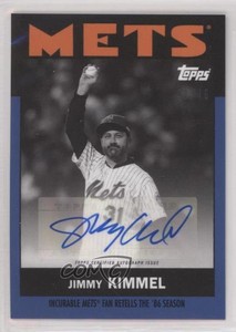 2021 Topps ESPN 30 for Once Upon a Time in Queens Blue /49 Jimmy Kimmel Auto