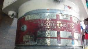 Crouse-Hinds Receptacle CESD2214 30A 460/230V 3PH Used. W345 - Picture 1 of 2