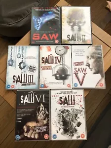 SAW 1-7 DVD COLLECTION GREAT CONDITION - Imagen 1 de 1