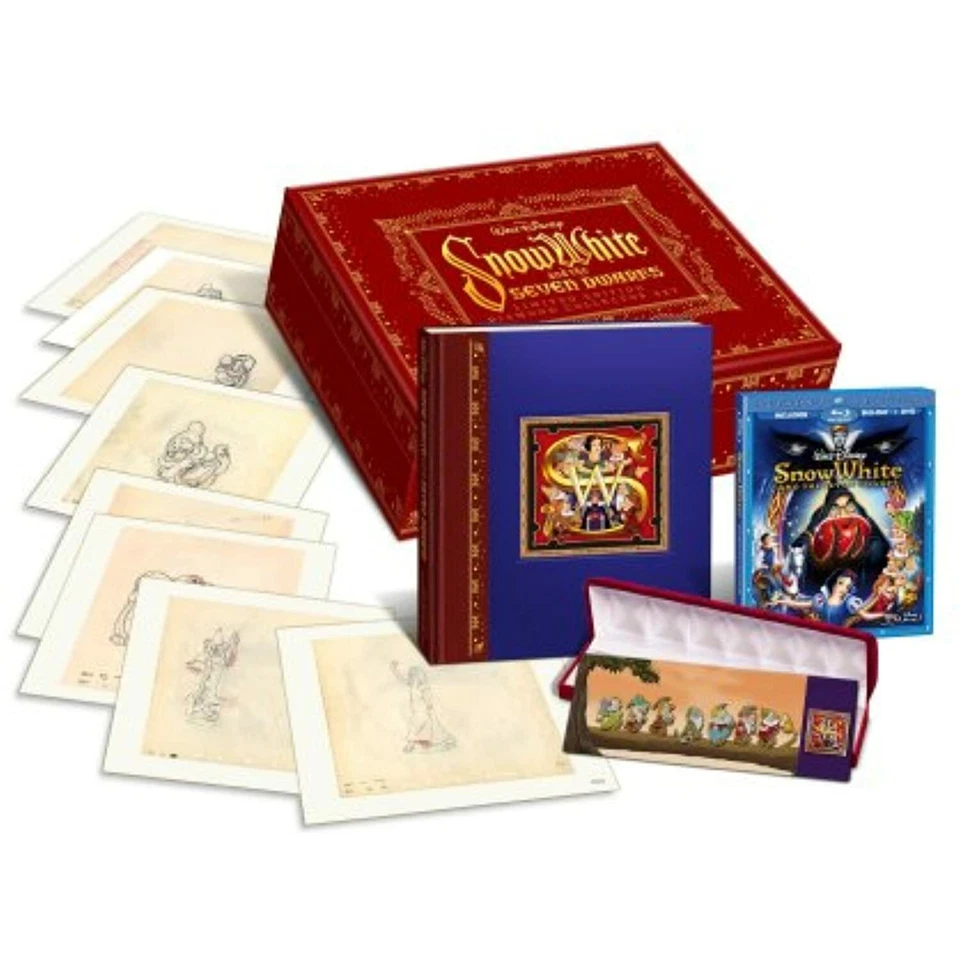Snow White and the Seven Dwarfs (Limited Edition Collector's Set) [Blu-ray] - Image 1 of 1