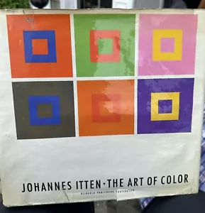 The Art of Color by Johannes Itten (Hardcover, 1961) Rare 1961 Printing 1st Ed. - Foto 1 di 16