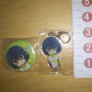 A63462 Ensemble Stars ! / Switch / Acrylic keychain + Can badge / Tsumugi Aoba - Picture 1 of 4