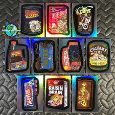 2006 ANS3 WACKY PACKAGES SILVER HOLO-FOIL 10-CARD SET ALL-NEW SERIES 3 +WRAPPER!