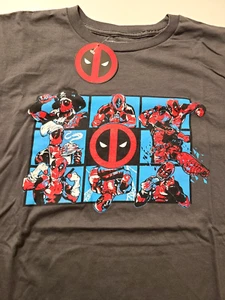T-shirt Marvel Geek Fuel esclusiva Deadpool, uomo grande, nuova con etichetta - Foto 1 di 3