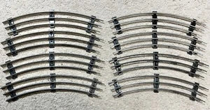 Nice Vintage Marx 027 Gauge Curve Track Full Circle - 8 sections VG! - Picture 1 of 12