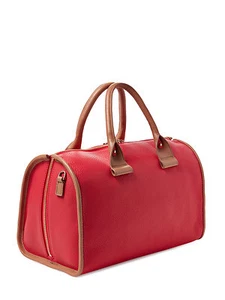 NWT See By Chloé MEDIUM LEATHER SATCHEL CROSSBODY -ORANGE RED - Picture 1 of 4