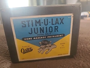 USA 1940-50s Oster Stim-u-lax Handheld Vibrating Massager Oster M-4 Junior M4 - Picture 1 of 5