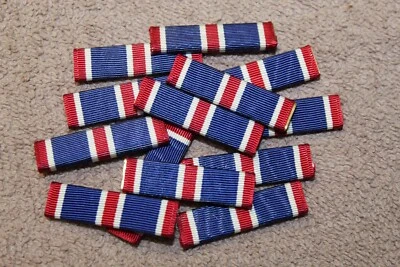 1-Cinta de premio de unidad sobresaliente original de la Fuerza Aérea de los Estados Unidos de 1980-90 de la caja de emisión Foto 1 de 4