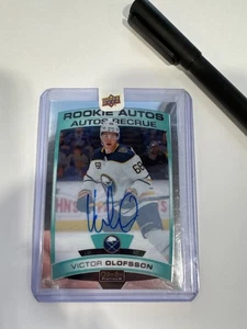 19-20 O-Pee-Chee Platinum Victor Olofsson Rookie Autos #R-VO Sabres - Picture 1 of 2