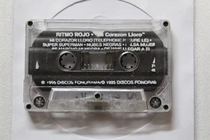 Ritmo Rojo Mi Corazon Lloro CassetteTape Only Latin Rare - Picture 1 of 2