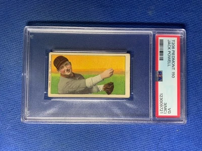 1909-11 T206 Jack Powell St. Louis, Piamonte 150/25 PSA 3 (MC) Foto 1 de 2