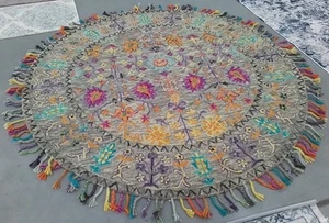GREY / MULTI 8'-0" x 8'-0" Flaw in Rug, Reduced Price 1172776695 BLM453A-8R - Picture 1 of 4