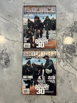 The Source Magazine January 2001 Wu-Tang Clan Double Cover - Image 1 of 4