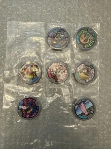 Konvolut 7 YoKai Yo-Kai Watch Medaillen Medaillons Münzen Hasbro - Bild 1 von 11