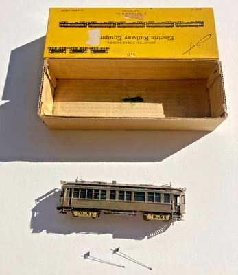 Suydam Brass 950 Pacific Electric Street Car Trolley Trolly Brass Train Ho Scale - Image 1 of 4