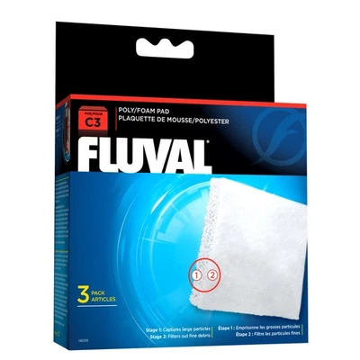 ROLF HAGEN Fluval C3 Poly Foam Pad 3 Pack