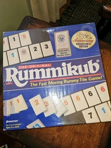 1997 Rummikub Rommé Fliesenspiel 60th Anniversary Collectors Edition Neu Sealed - Bild 1 von 5