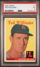 1958 Topps Ted Williams PSA 5 EX (JUST GRADED) #1 Vintage Boston Red Sox ~0732