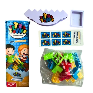Tetra Tower Stacking Stack Attack Game - Juego de mesa de 16 piezas para niños - Imagen 1 de 5