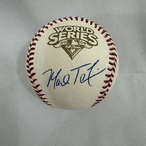 Mark Teixeira Signed New York Yankees 2009 World Series Baseball AUTO Steiner - Picture 1 of 3