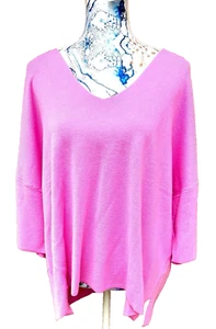 Mode FASHION  Strick Pullover Oversize Rosa Pink NEU XL XXL 44 46 48 - Bild 1 von 5