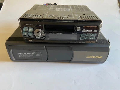 AUTORADIO CASSETTE ALPINE TDM-7580R E CD CHANGER CHM-S630 - Immagine 1 di 4